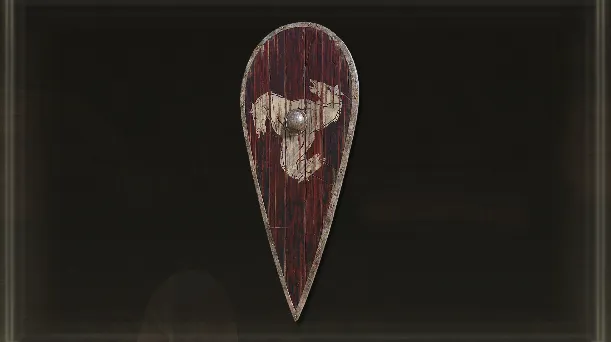 Horse Crest Wooden Shield