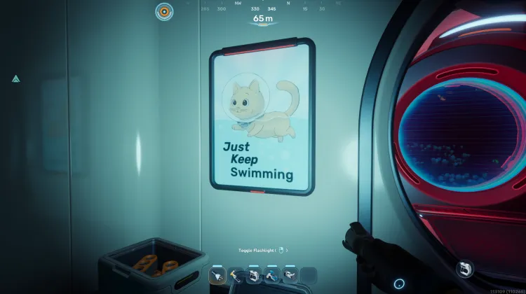 Poster Keep Swimming