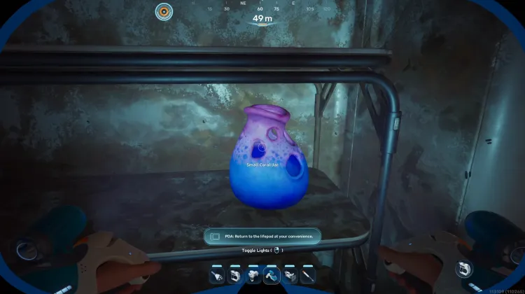 Small Coral Jar