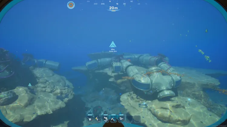 Coral Gardens Plateaus Camp One