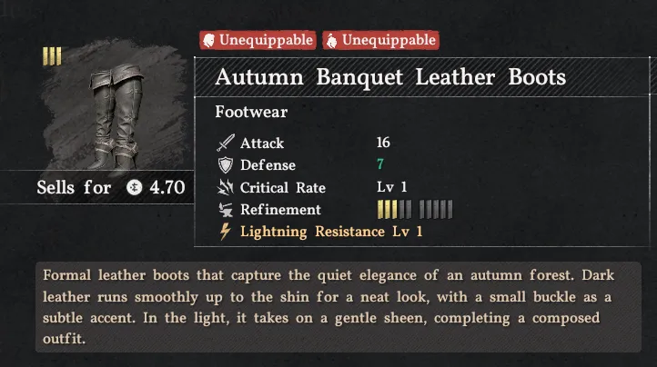 Bottes en Cuir du Banquet d'Automne (Damiane)