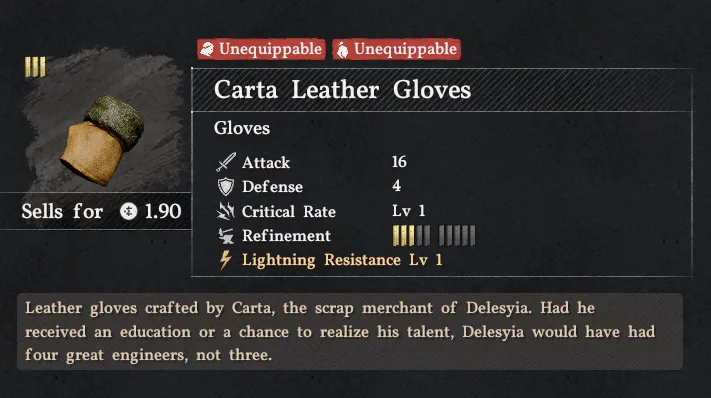 Gants en Cuir de Carta