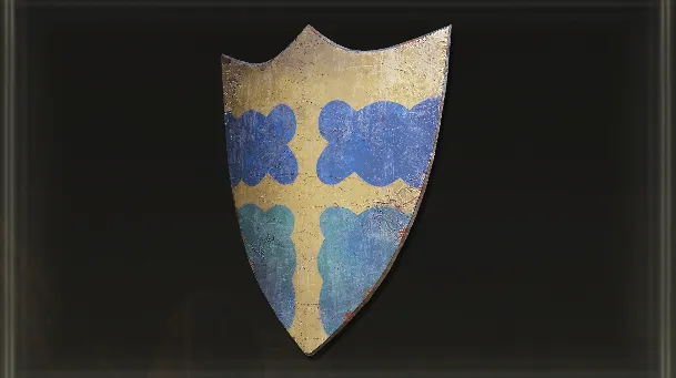 Blue-Gold Kite Shield