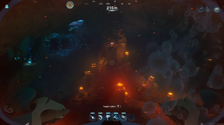 Graveyard Deep Cave Lighting View