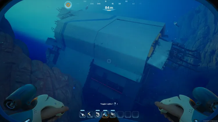 Cicada Wreck (Canteen)