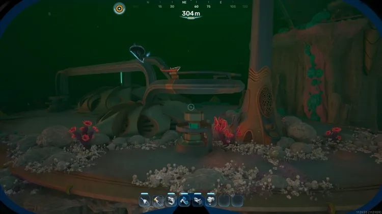 Overgrown Ruins View Distant 03