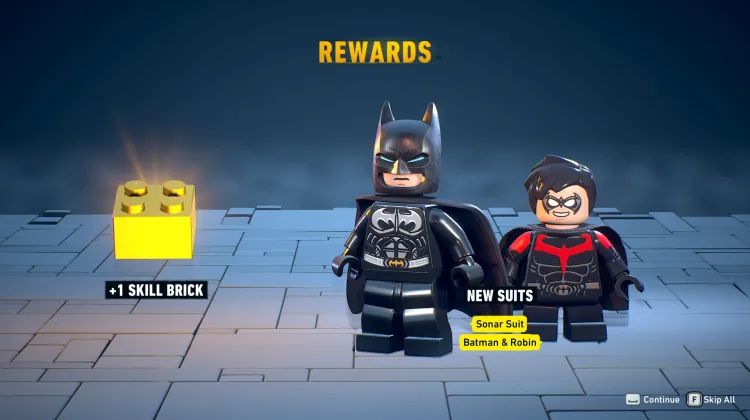 Sonar Suit and Batman & Robin