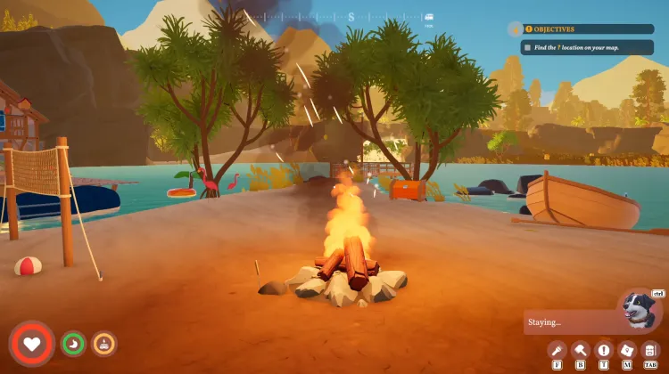 Heartmoor Float Village Campfire