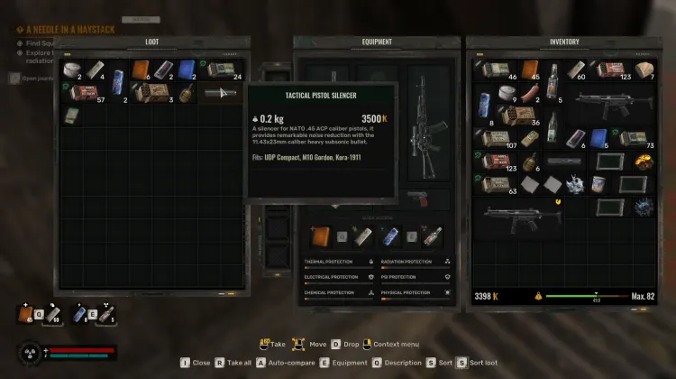 Silenciador de Pistola Tático