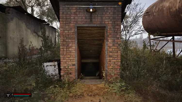 Pintu Masuk Tempat Perlindungan Bawah Tanah
