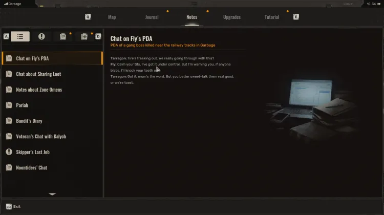 แชทบน PDA ของ Fly