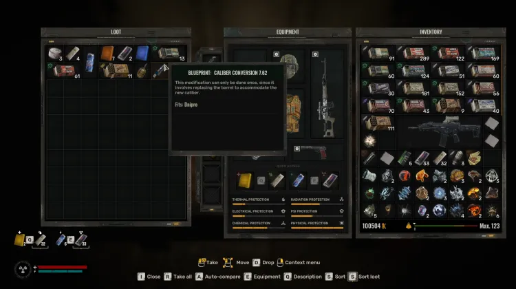 Caliber Conversion Blueprint