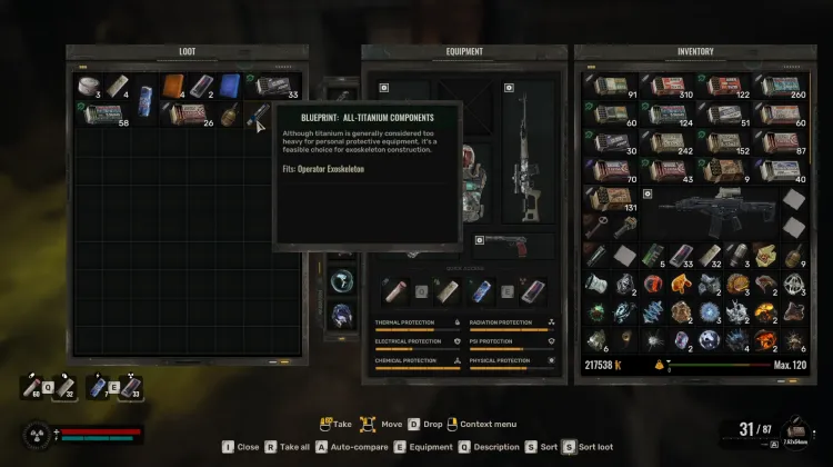 All-Titanium Components Blueprint