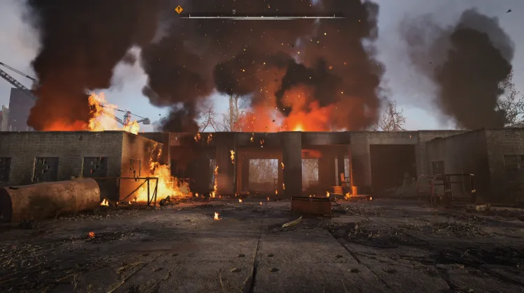 Burning Fire Depot