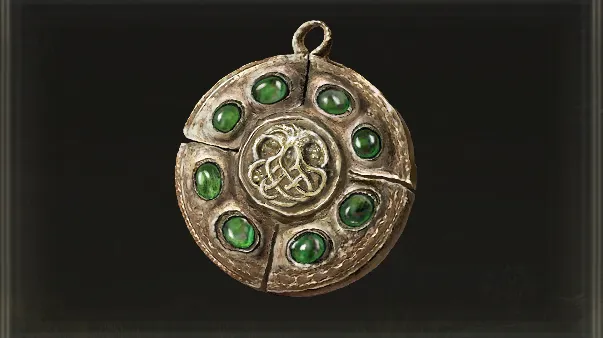 Viridian Amber Medallion +1
