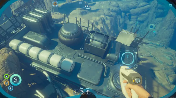 Cicada Wreck (Canteen)