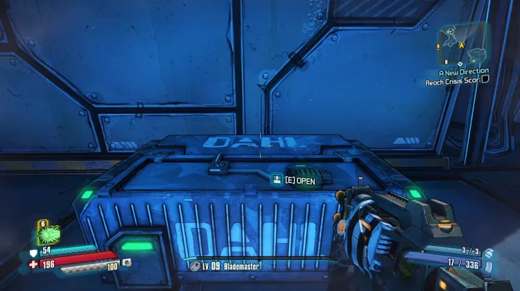 Large Dahl Blue Chest