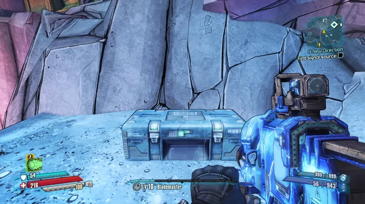 Large Dahl Blue Chest