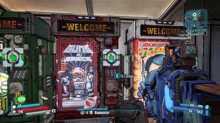 Guns in Space