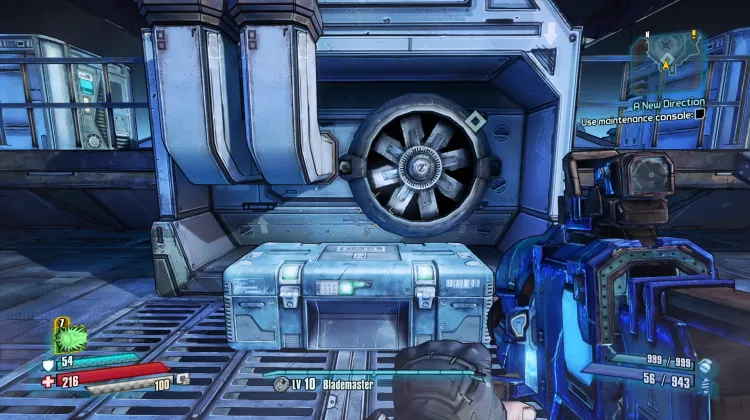 Large Dahl Blue Chest