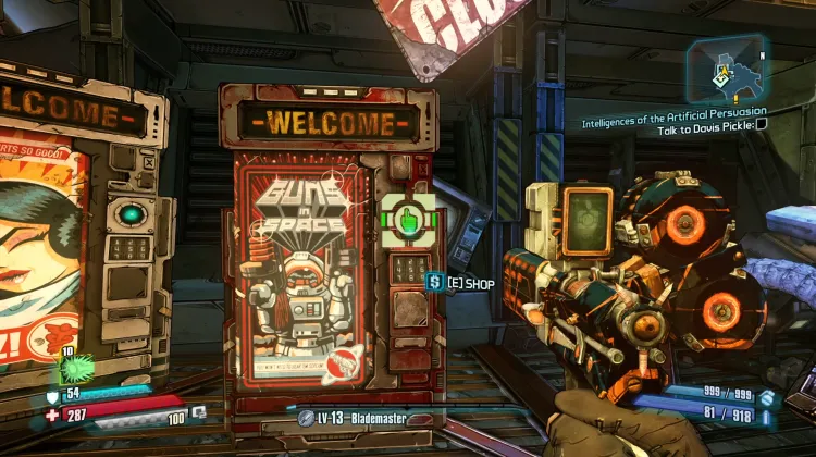 Guns in Space