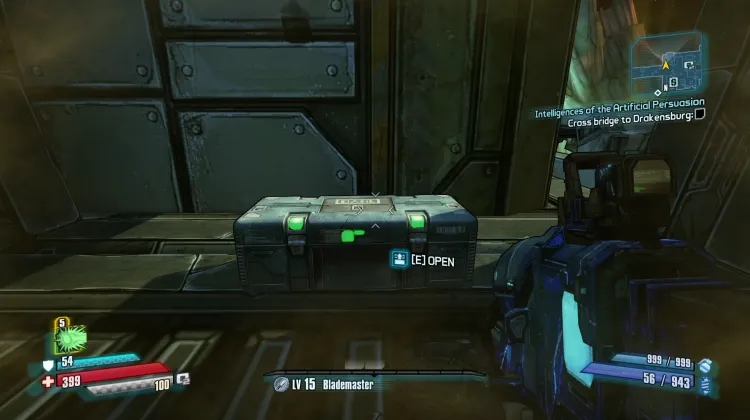 Large Dahl Blue Chest