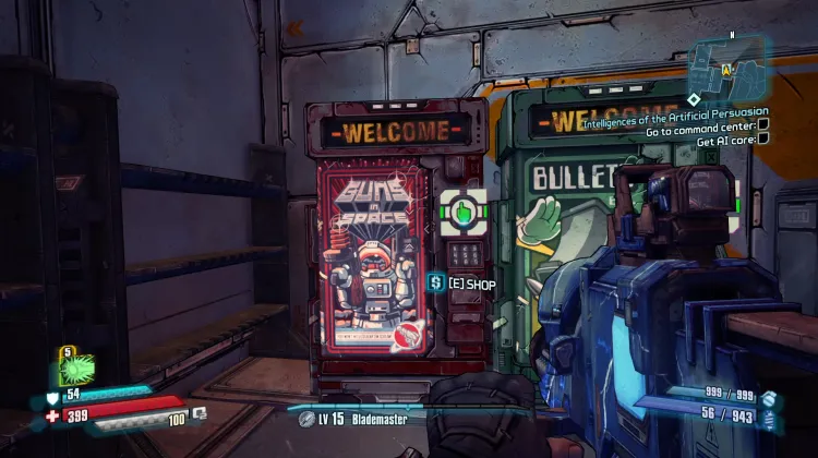 Guns in Space