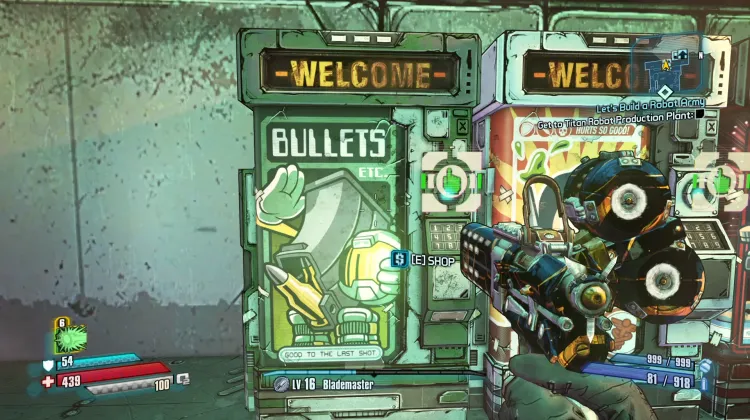BULLETS etc.