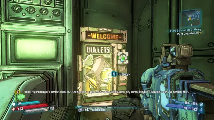 BULLETS etc.