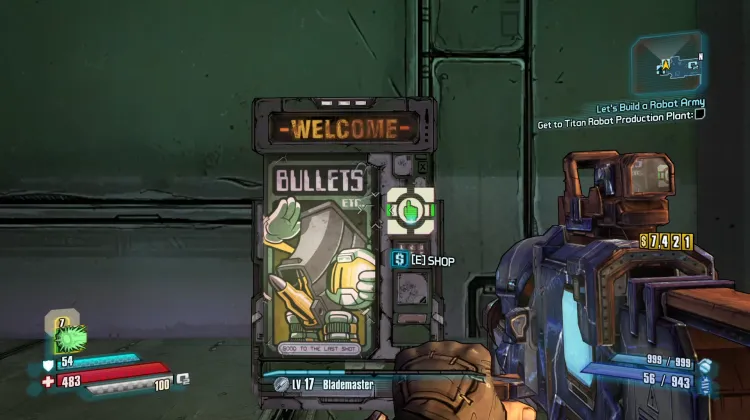 BULLETS etc.