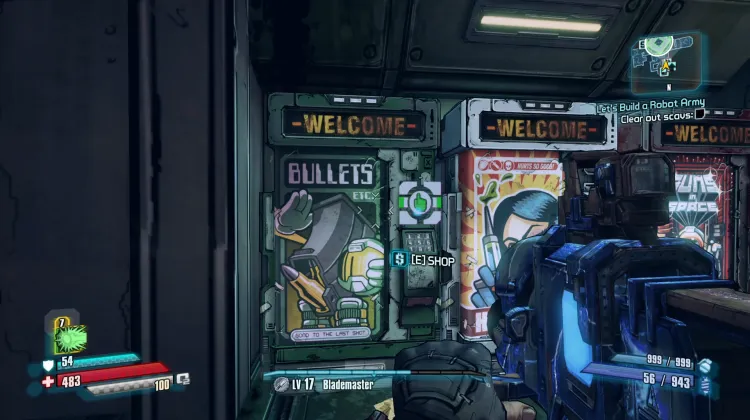 BULLETS etc.