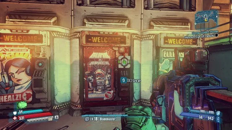 Guns in Space