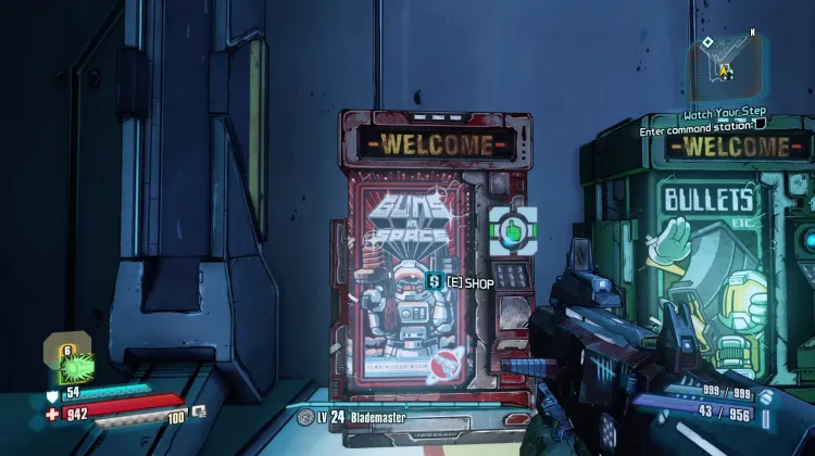 Guns in Space