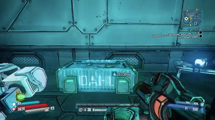 Large Dahl Blue Chest