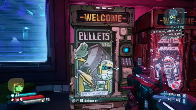 BULLETS etc.