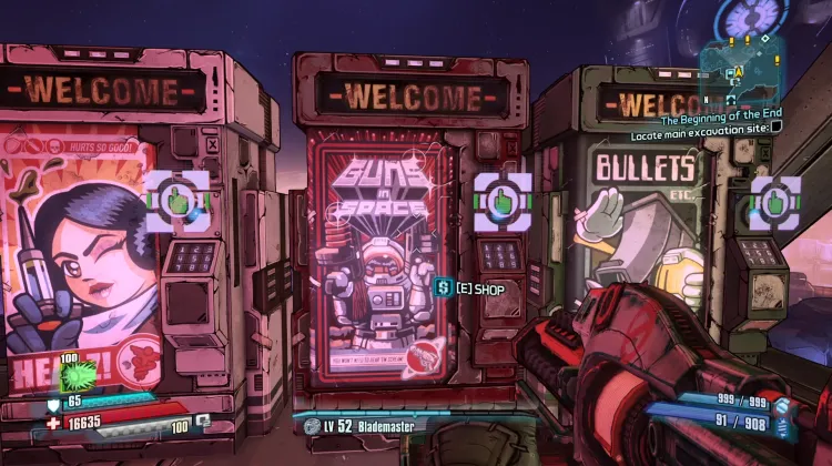 Guns in Space