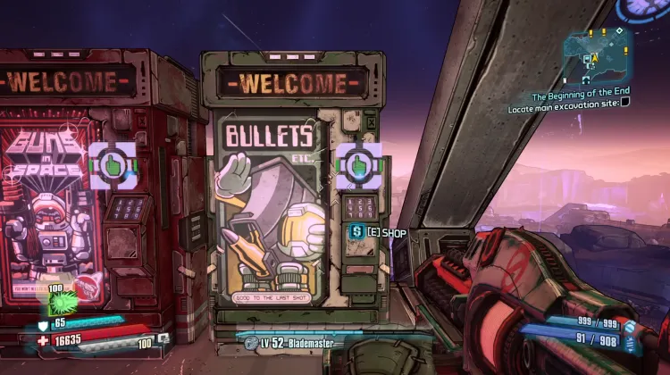 BULLETS etc.