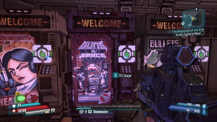 Guns in Space