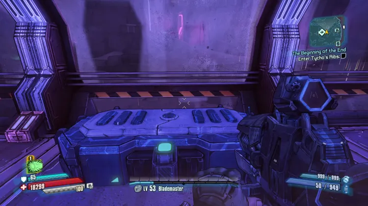 Large Blue Chest