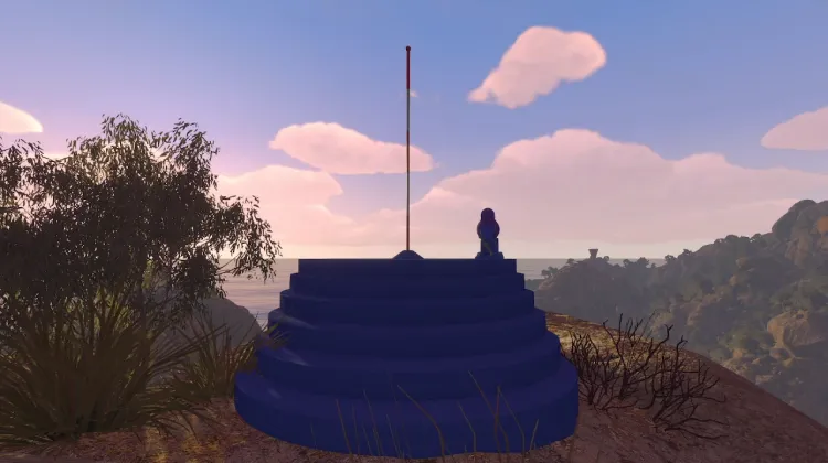 High Up a Cliff Challenge
