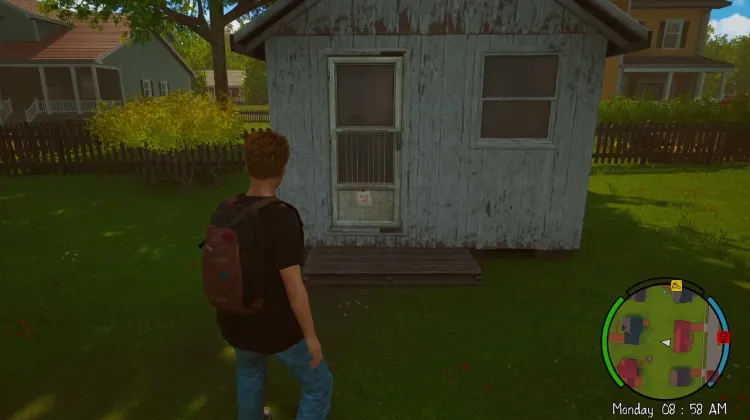 Shed Entrance