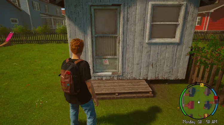 Shed Entrance