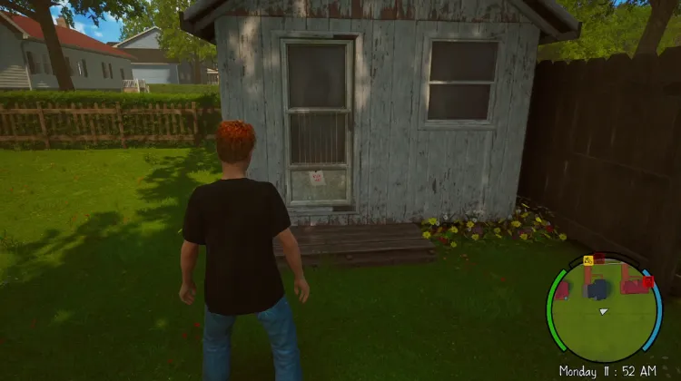 Shed Entrance
