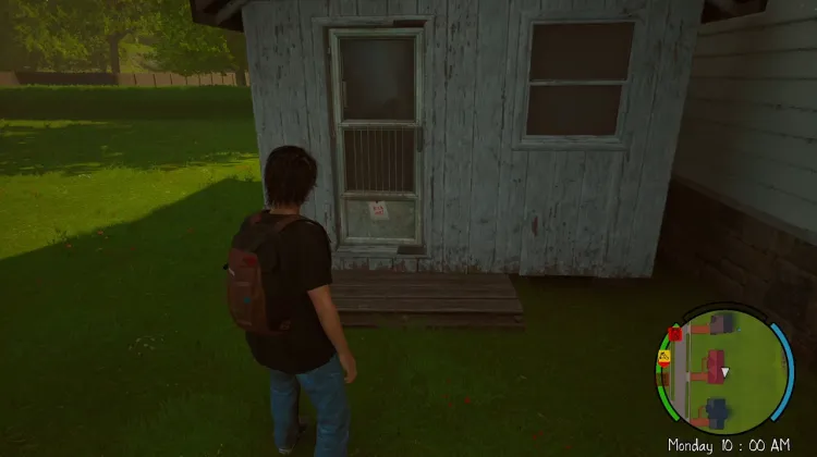 Shed Entrance