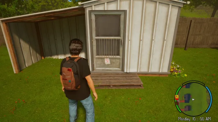 Shed Entrance