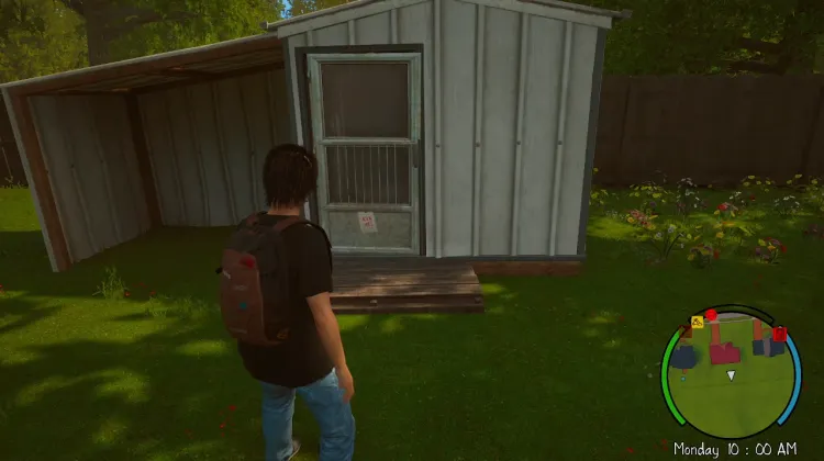 Shed Entrance