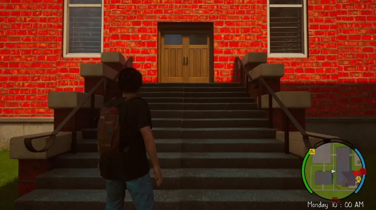 School Side Entrance