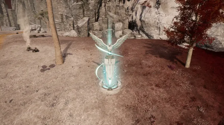 Stone Pillar Cave Entrance