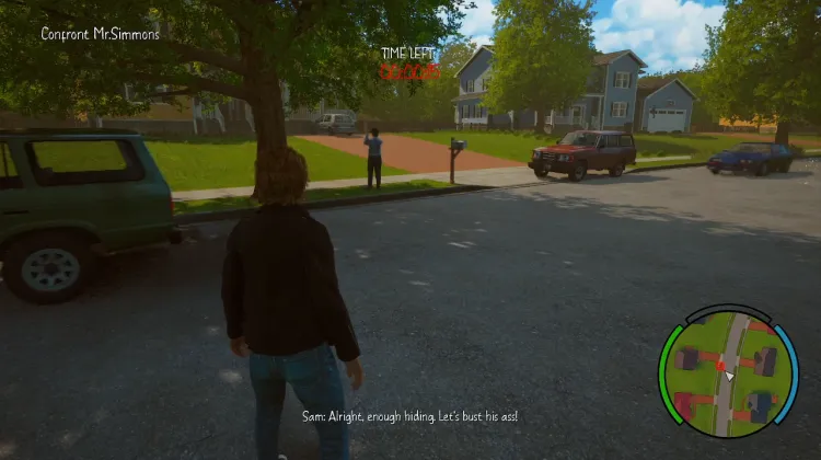 Confront Mr. Simmons