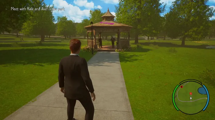 Meet with Friends at the Park